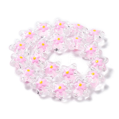 Transparent Glass Beads GLAA-H028-01A-1