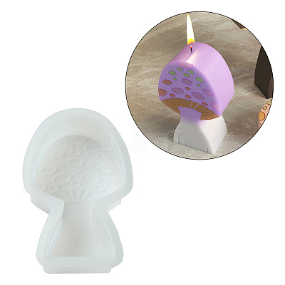Mushroom Shape Candle Holder Silicone Molds SIL-Z019-03B-1