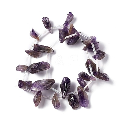 Natural Amethyst Beads Strands G-I329-02-1