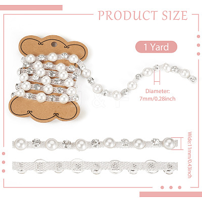 1 Yard Iron Rhinestone Cup Chains FIND-TA0008-17-1