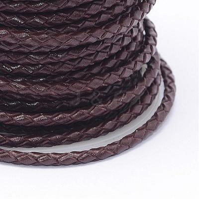 Wholesale Braided Cowhide Leather Cord - Jewelryandfindings.com