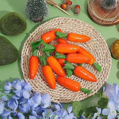 Foam Simulation Carrot DJEW-WH0039-89-1