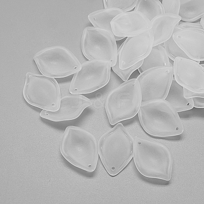 Transparent Acrylic Pendants LS-FACR-S026-19mm-SB518-1