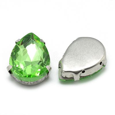 Sew on Rhinestone RGLA-T035-10x14mm-19-1