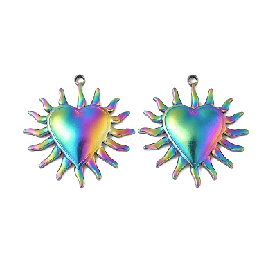Ion Plating(IP) 304 Stainless Steel Pendants STAS-H223-15M-02-1