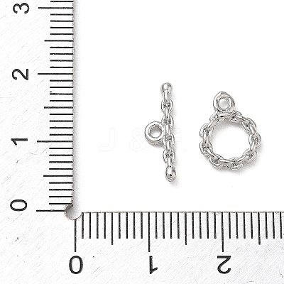 Brass Toggle Clasp KK-D289-53B-P-1