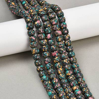 Natural Agate Beads Strands G-U030-D01-8mm-1