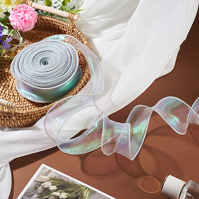 Polyester Lace Trim DIY-TAC0010-49G-1