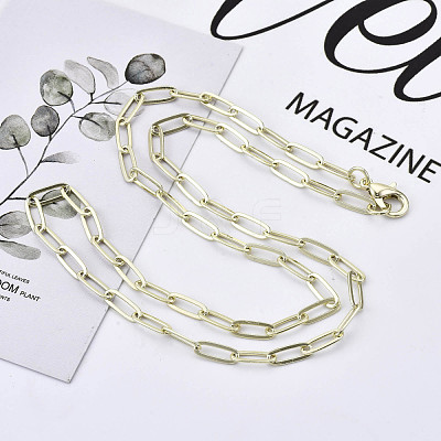 Brass Paperclip Chains MAK-S072-11B-14KC-1