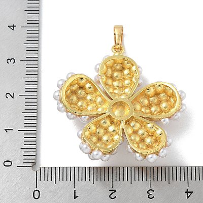 Rack Plating Brass Pendants X-KK-G515-36G-1