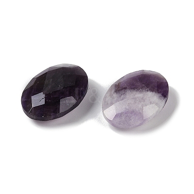 Natural Amethyst Cabochons G-O175-15J-02-1