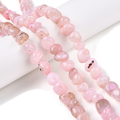 Natural Dyed & Heated Agate Beads Strands G-N342-65E-1