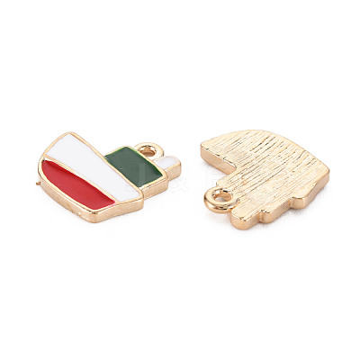 Rack Plating Alloy Pendants ENAM-S129-013-RS-1
