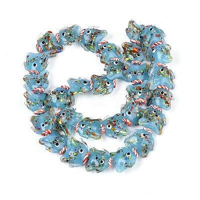 Handmade Lampwork Beads LAMP-T023-16C-1