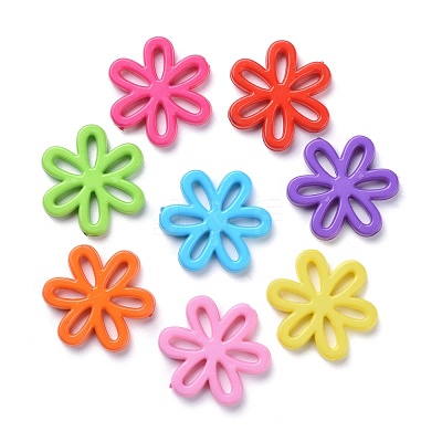 Opaque Acrylic Beads SACR-R783-M-1