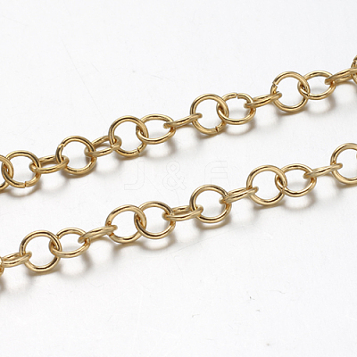 Ion Plating(IP) 304 Stainless Steel Rolo Chains STAS-F094-21-1