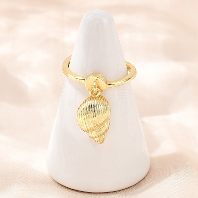 Brass Adjustable Finger Rings LS-RJEW-C145-04G-1