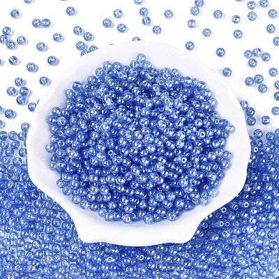 Transparent Glass Seed Beads SEED-N007-33A-07-1