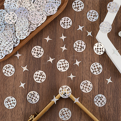 3Bags Paper Laser Disco Confetti DIY-CP0013-90A-1