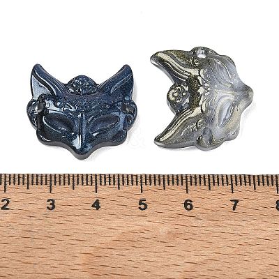 Baking Paint Transparent Glass Beads GL-CBA7B2B-07-1