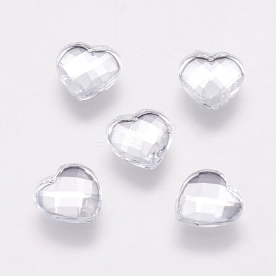 Taiwan Acrylic Rhinestone Cabochons X-ACRT-G022-6mm-02-1