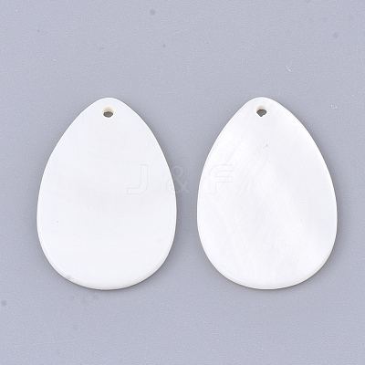 Freshwater Shell Pendants SHEL-T012-31B-1