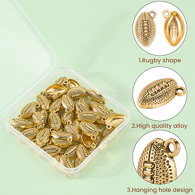 90Pcs Tibetan Style Alloy Pendants FIND-SC0023-15AB-1
