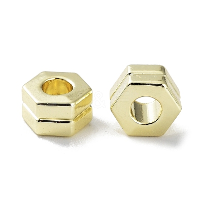 Rack Plating Alloy Beads PALLOY-Q458-25G-1