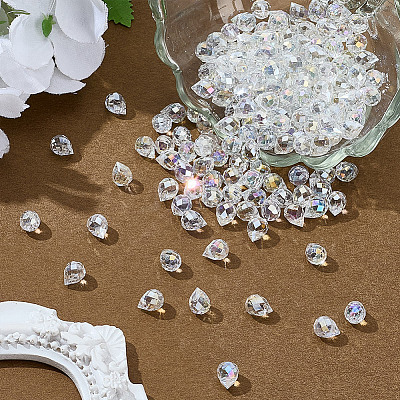 200Pcs Electroplate Glass Beads EGLA-HY0001-14-1