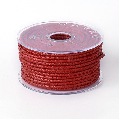 Braided Cowhide Cord WL-I003-3mm-D-04-1