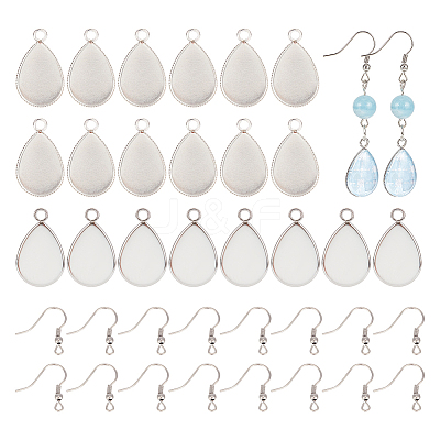 102 Pcs Stainless Steel Earring Kits DIY-UN0002-46P-1