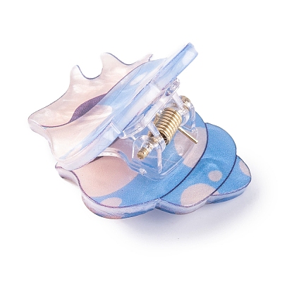 Cute Mini Conch Acrylic Claw Hair Clips PHAR-A012-05D-1