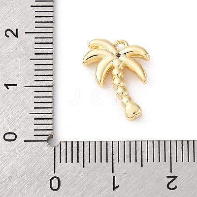 Brass Pave Clear Cubic Zirconia Pendants KK-V016-01G-1