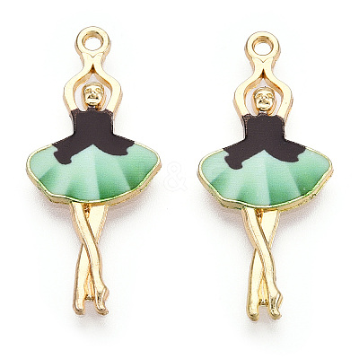 Printed Alloy Pendants ENAM-ZX002-32D-1