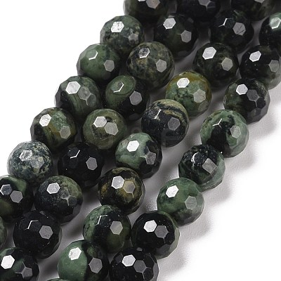 Natural Kambaba Jasper Beads Strands G-E571-04A-1