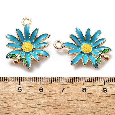 Alloy Enamel Pendants FIND-H016-01G-02-1