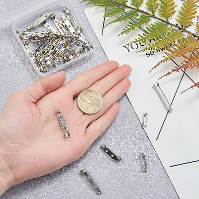 Iron Brooch Findings IFIN-CJ0001-10-1