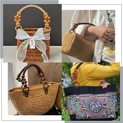 Wood Beads Bag Handles FIND-BBC0001-75A-1