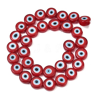 Handmade Evil Eye Lampwork Beads LAMP-C028-02C-1