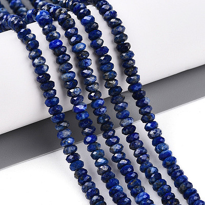 Natural Lapis Lazuli Beads Strands G-T141-35-1