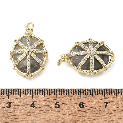 Natural Cloudy Quartz Faceted Pendants GG-CBA42CA-04G-02-1