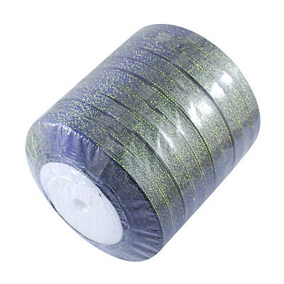 Glitter Metallic Ribbon RSC6mmY-012-1