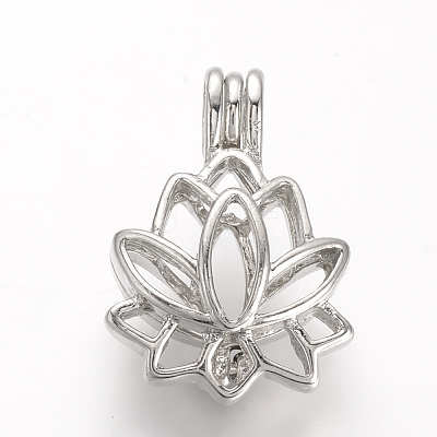 Alloy Locket Pendants X-PALLOY-S062-40P-1