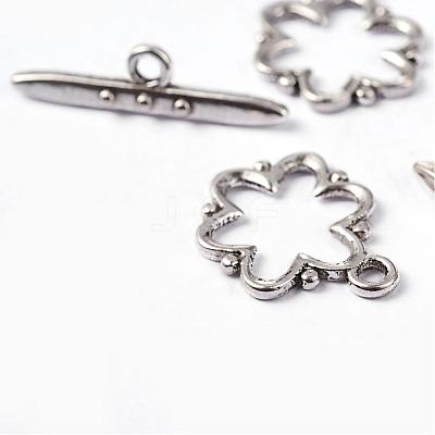 Alloy Toggle Clasps X-EA777Y-1