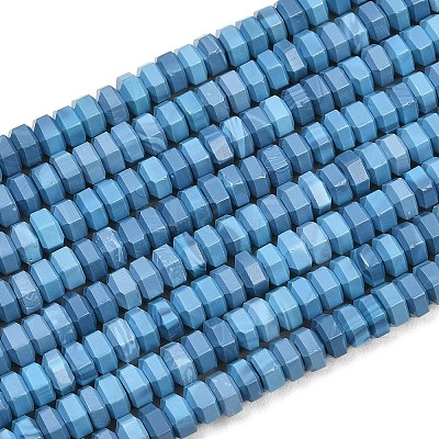 Synthetic Turquoise Beads G-G317-A28-3X6MM-1
