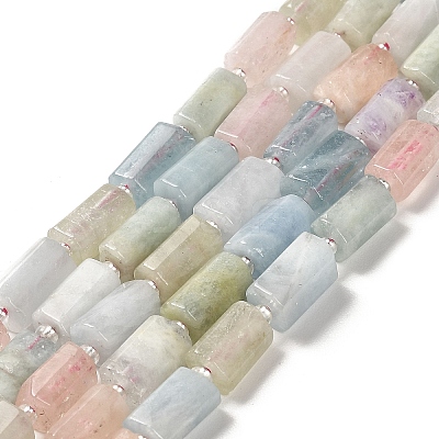 Natural Morganite Beads Strands G-N327-06-03-1