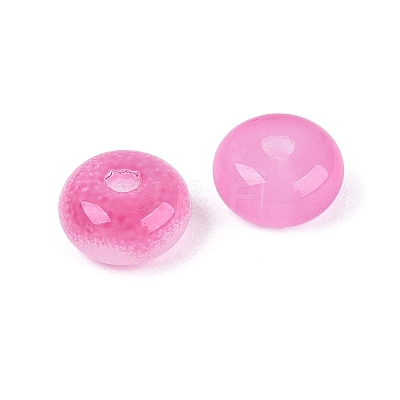 Baking Paint Imitation Jade Glass Beads GL-N006-01B-04-1