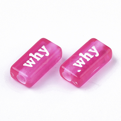 Transparent Acrylic Beads X-MACR-S273-30-1