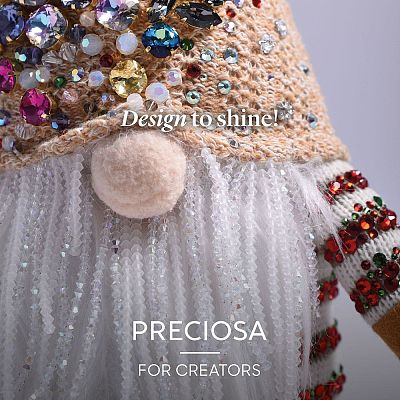 Preciosa® MAXIMA Crystal Fancy Stones Y-PRC-FG15-00030-244-1