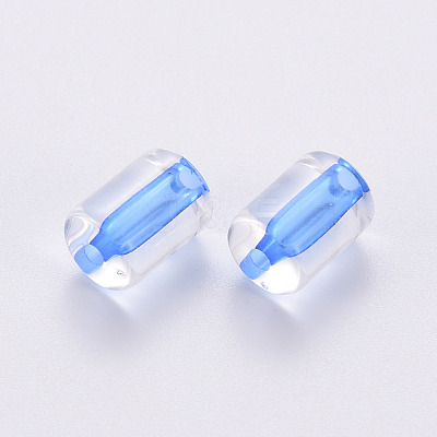 Transparent Acrylic Beads TACR-S154-17A-86-1